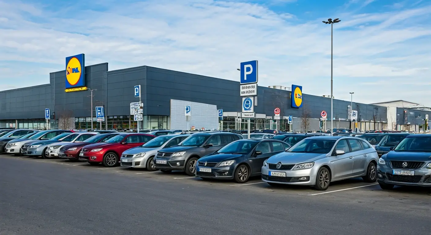 Opłata za parkowanie pod Biedronką lub Lidlem - co grozi brak opłaty? 2